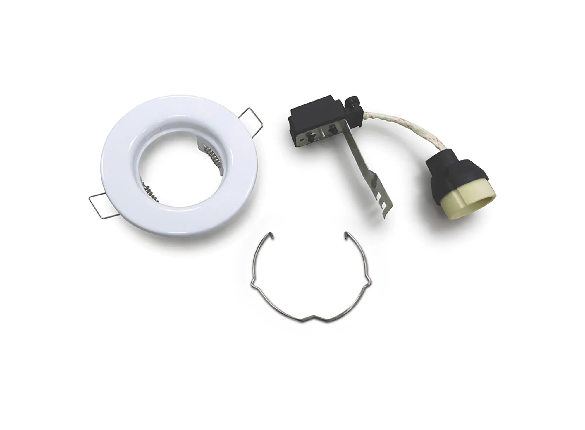 Hudson GU10 Fixed Downlight, Cut Out 60mm White D0041  Deco Hudson